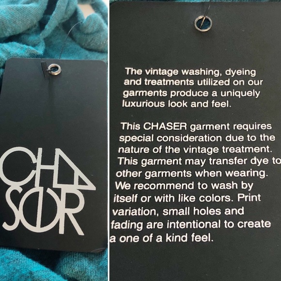 CHASER Teal Scoop Neck Sleeveless Maxi Dress with Tie Waist & Side Slits Medium - Picture 11 of 13